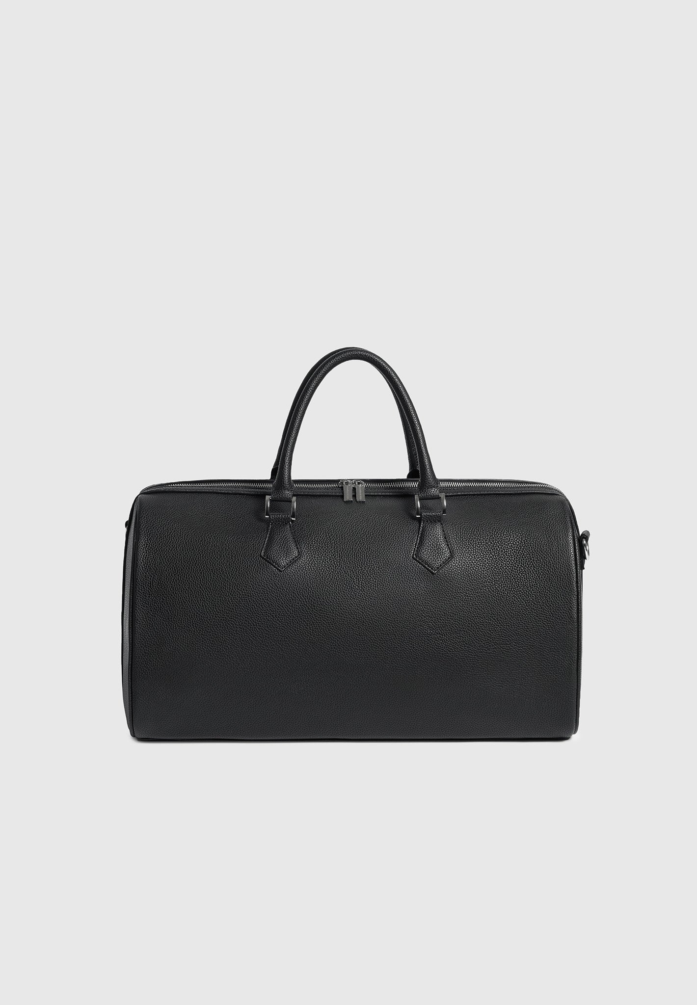 Éternel Leather Travel Bag - Black
