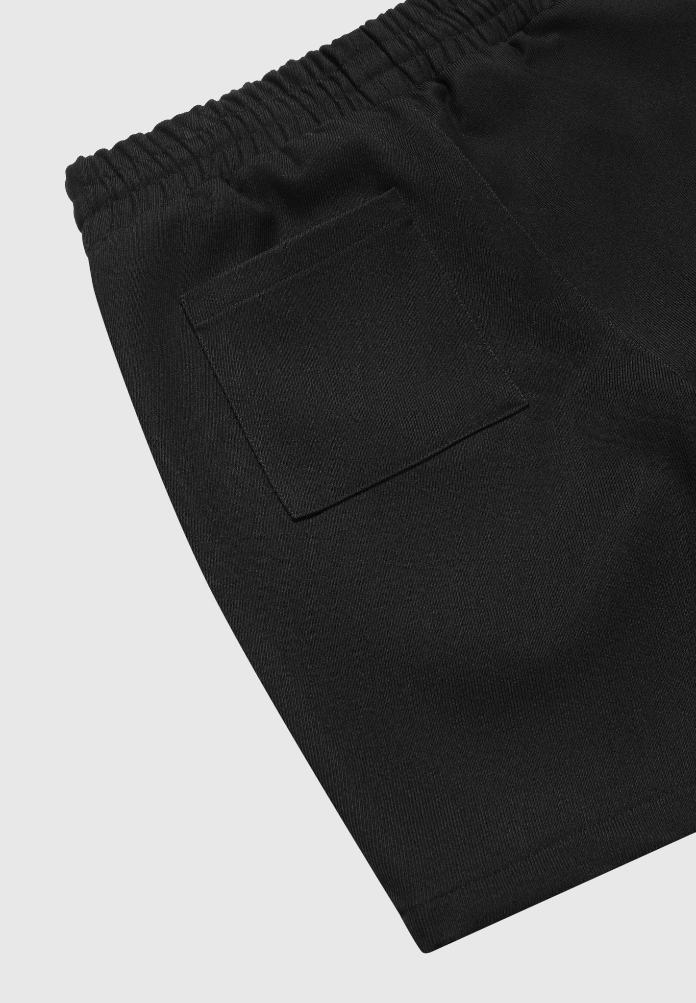 Eiffel Twill Shorts - Black