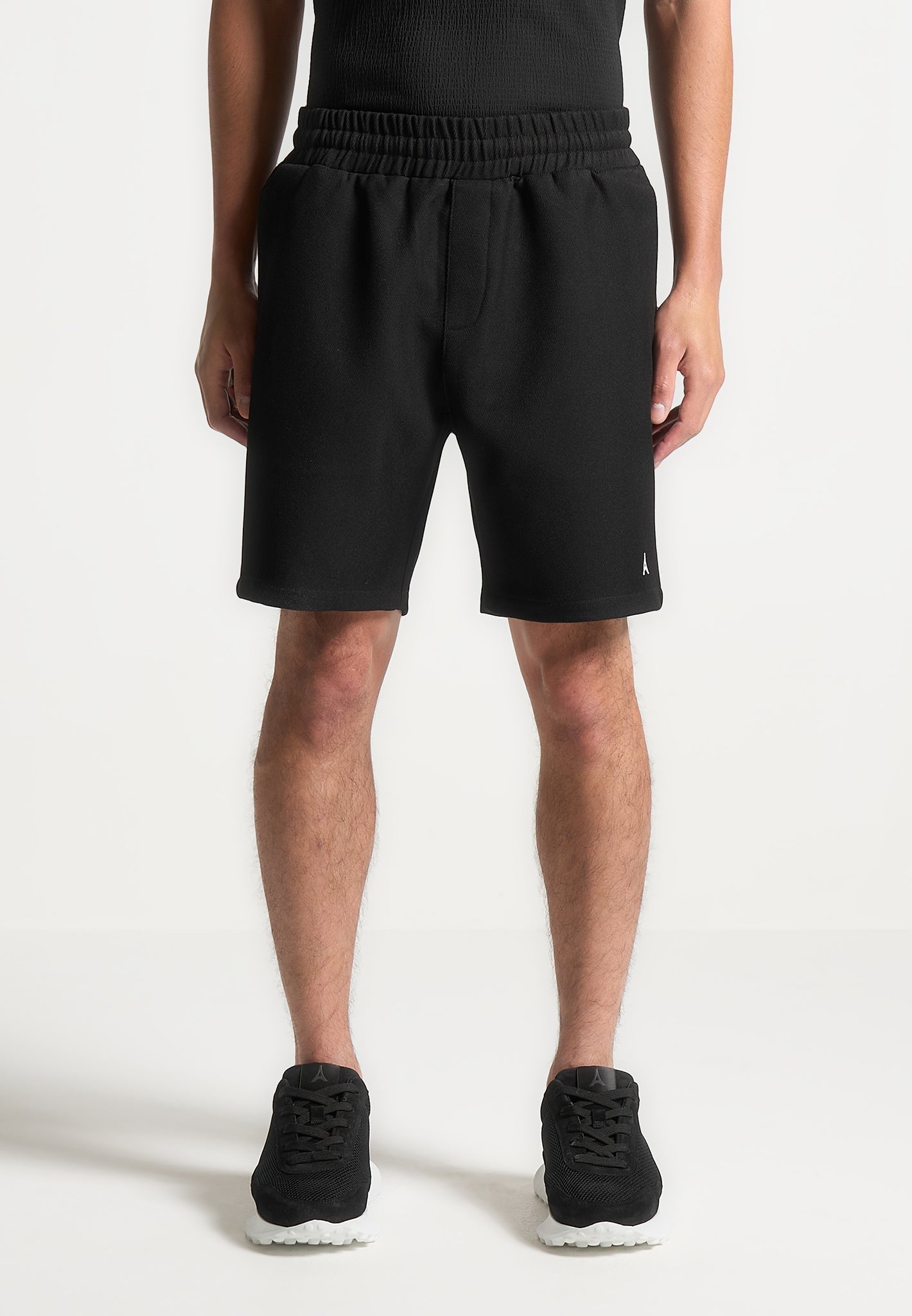 Eiffel Twill Shorts - Black