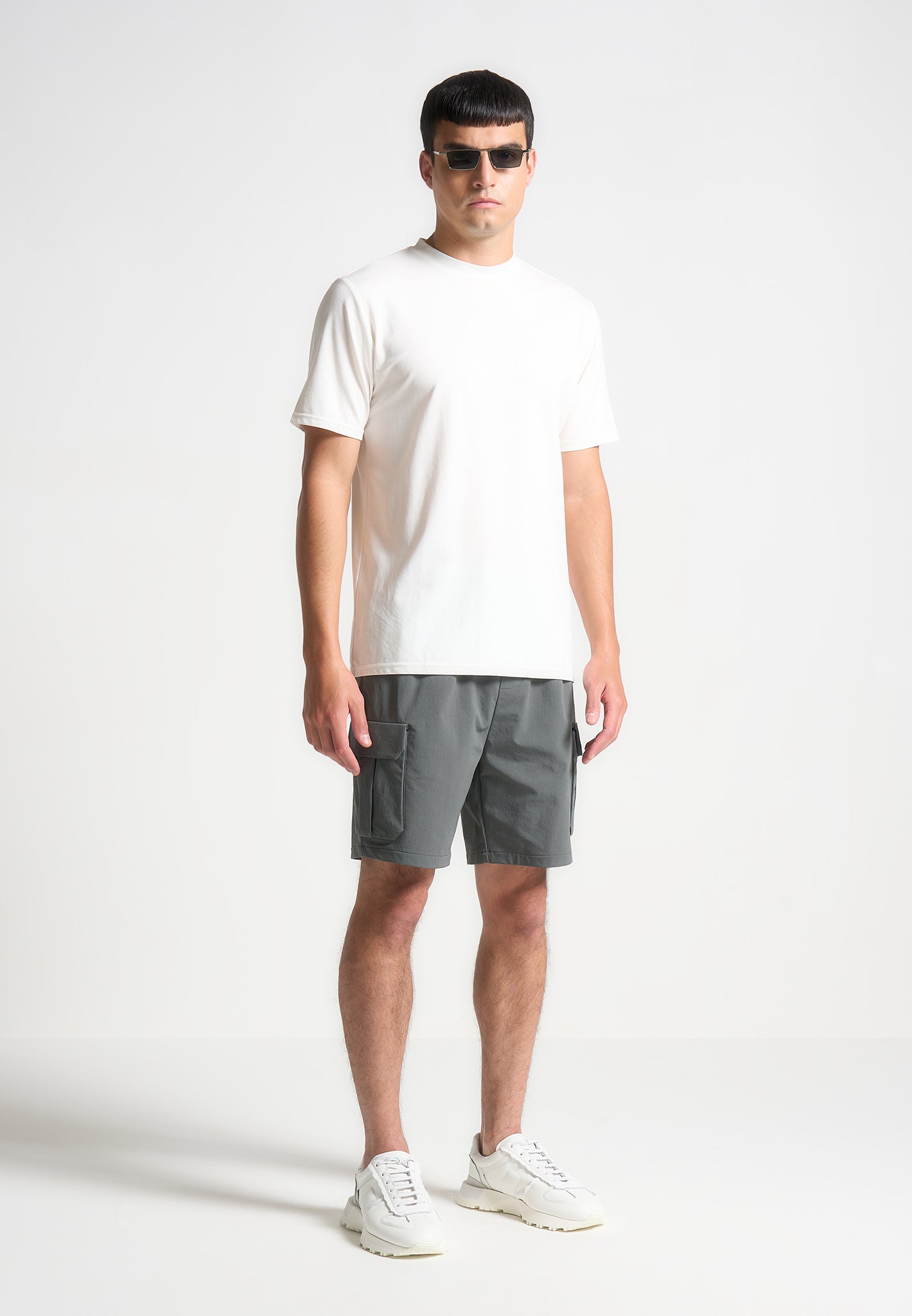 Technical Cargo Shorts - Charcoal Grey