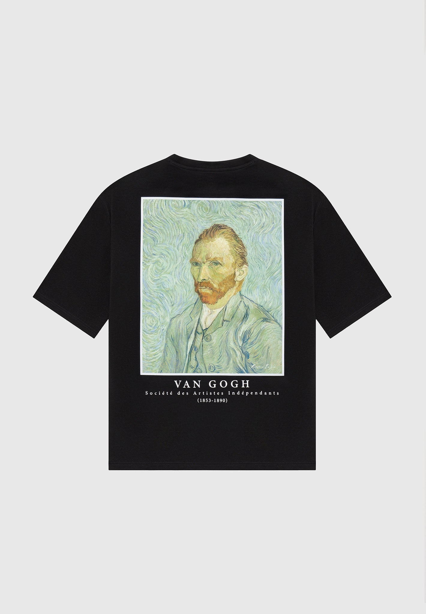 Van Gogh Self Portrait T-Shirt - Black