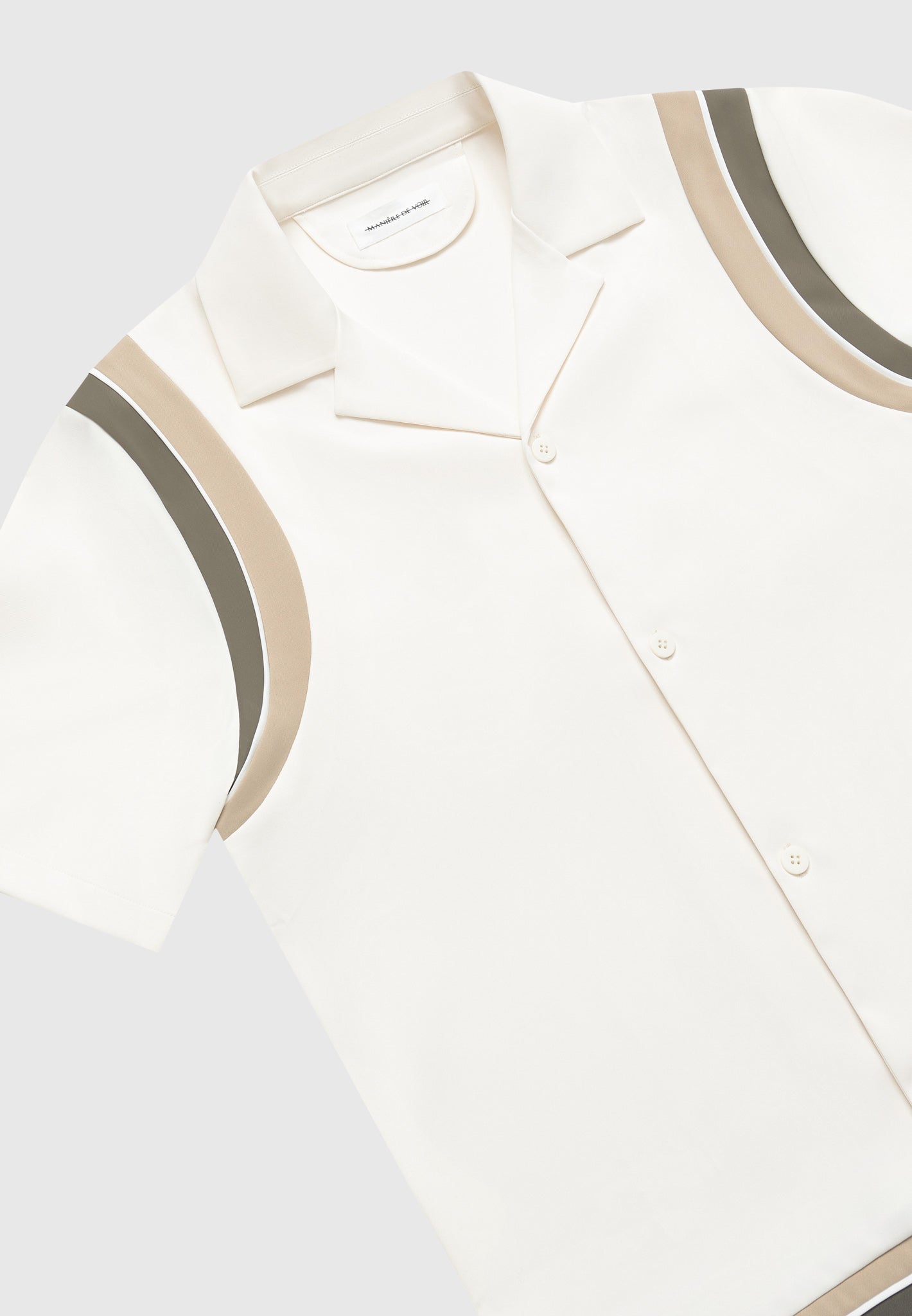 Varsity Revere Shirt - Cream